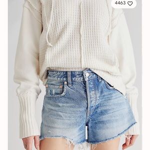 Free People Jean Shorts